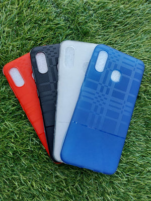 Mobile Soft Checks And Lining Mix Design Soft Colorful Comfort Grip Case&Cover At Lowest Price With All Running And New Models with Good Quality