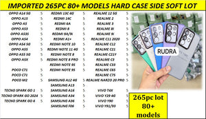 265PC LOT 80+ MODELS 5-5PCS EACH MODEL-(LIFE TIME COVER 80+ MODELS)