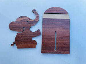 Wooden Mobile Stand Elephant Shape (LD 8)